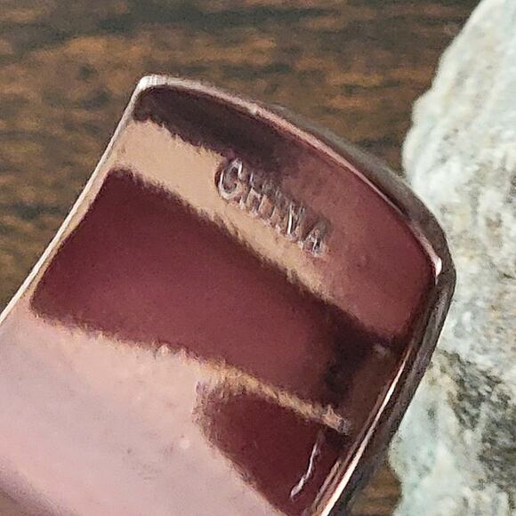 Vintage Watches Vivani Geometric Bronze Silver Quartz Modern Art Deco Style - Picture 5 of 10